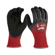 Cut-Resistant Insulated Gloves, Cut Level A4 ,Double Dipped ,Latex ,Sandy ,XL (10) 12 PK