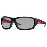 Safety Glasses Anti-Fog &  Anti-Scratch, Gray Lens, Half-Frame, Wraparound