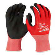 Cut-Resistant Coated Gloves, Cut Level A1 ,Dipped ,Nitrile ,Sandy ,XL (10) 12 PK
