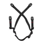 Safety Helmet Chin Strap, For Use With Hard Hats Black