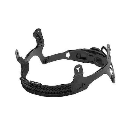 Safety Helmet Ratcheting Suspension, For Use With Milwaukee Safety Helmets Adjustable Fit, Black