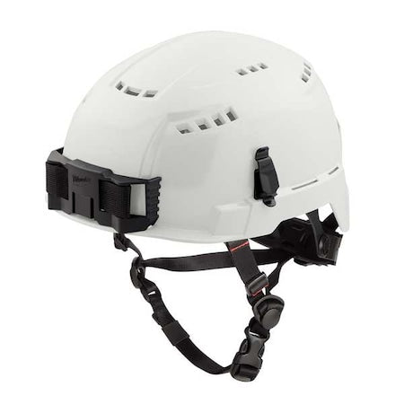 BOLT White Vented Safety Helmet - Type 2, Class C