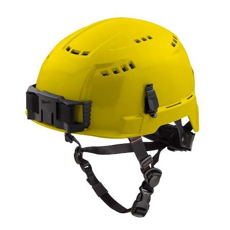 BOLT Yellow Vented Safety Helmet - Type 2, Class C