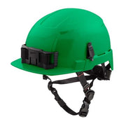 BOLT Green Front Brim Safety Helmet - Type 2, Class E