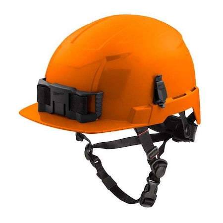 BOLT Orange Front Brim Safety Helmet - Type 2, Class E