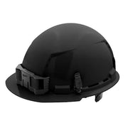 BOLT Black Front Brim Vented Hard Hat w/6pt Ratcheting Suspension - Type 1, Class C