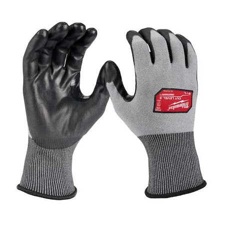 Cut-Resistant Coated Gloves, Cut Level A3 ,Dipped ,Polyurethane ,Smooth ,S 1 PR