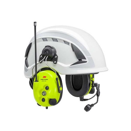 Headset,Hard Hat-Mounted,25 dB,Yellow