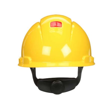 SecureFit(TM) Hard Hat, HDPE, 4 Point Ratchet, Type 1, Class C, Yellow