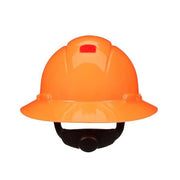 SecureFit, Full Brim Hard Hat, Type 1, Class E, Type 1, Class G, Ratchet (4-Point), Hi-Viz Orange