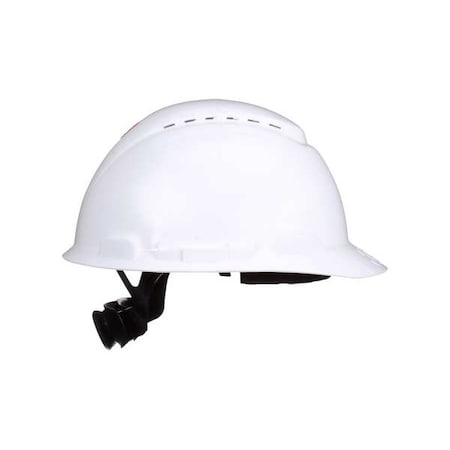 SecureFit(TM) Hard Hat, HDPE, 4 Point Ratchet, Type 1, Class C, White