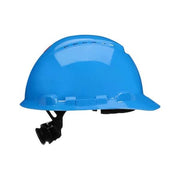 SecureFit(TM) Hard Hat, HDPE, 4 Point Ratchet, Type 1, Class C, Blue