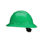 Full Brim SecureFit(TM) Full Brim Hard Hat, Type 1, Class C, Ratchet (4-Point), Green