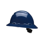 Full Brim SecureFit(TM) Full Brim Hard Hat, Type 1, Class C, Ratchet (4-Point), Navy