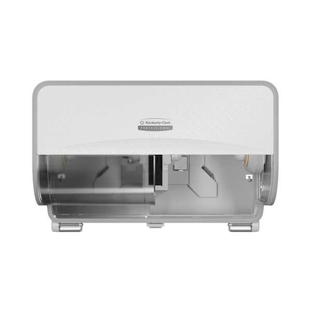 Toilet Paper Dispenser,2 Rolls,Plstc