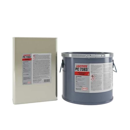 Surface Protective Coating, PC 7383 Series, Black, Pail, 100:40:00 Mix Ratio, 24 hr Functional Cure