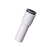 Fractional Plastic Push-to-Connect Fitting, Polymer, White