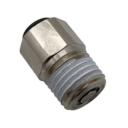 Fractional Push-to-Connect Fitting, Nylon, Black