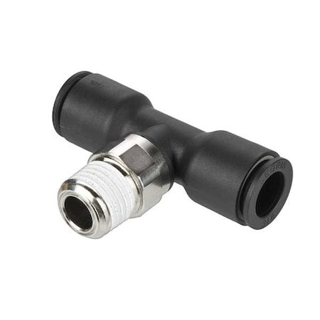Tee, BSPT 3/8", Push-Fit 10 mm, 10 mm