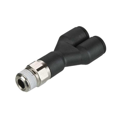 Wye, BSPT 1/4", Push-Fit 5/32", 5/32"