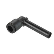 Fractional Push-to-Connect Fitting, Nylon, Black