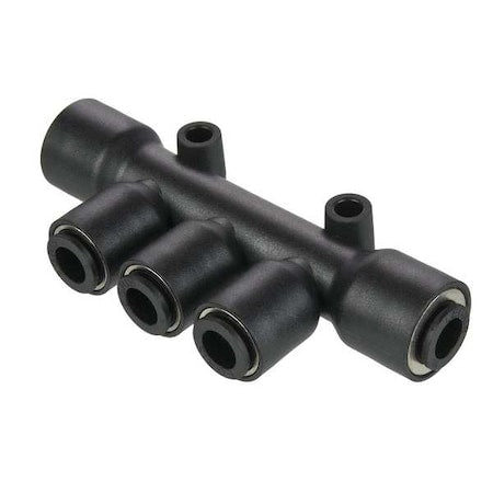 Tee,Polymer,Push-Fit,10mm,6mm,6mm