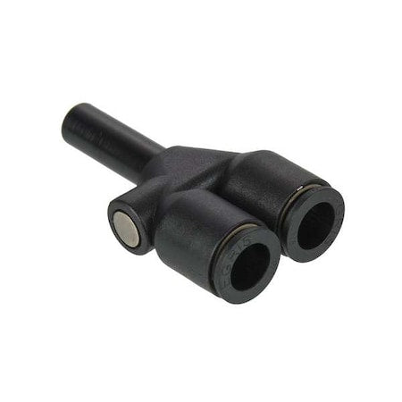 Wye, Polymer, Push-Fit 4 mm, 4 mm, 6 mm