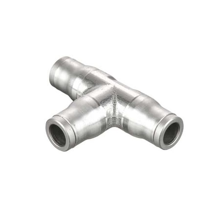 Tee, SS, Push-Fit 8 mm, 8 mm, 8 mm