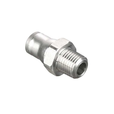 Stud, SS, MNPT 3/8 in, Push-Fit 12 mm