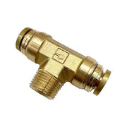 Brass DOT Push-to-Connect Fitting, Brass, Gold