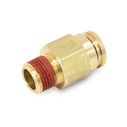 Composite DOT Push-to-Connect Fitting, Brass, Silver