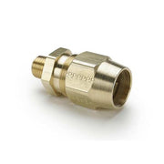 Strt, Brass, Comp. 3/8 in, MBSPP 1/2 in
