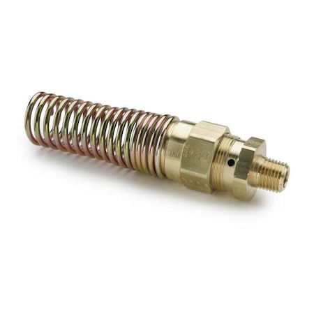 Tee, Brass, Comp 1/2", MNPT 3/8",