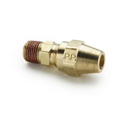 Strt, Brass, Comp. 1/2 in, MNPT 1/2 in