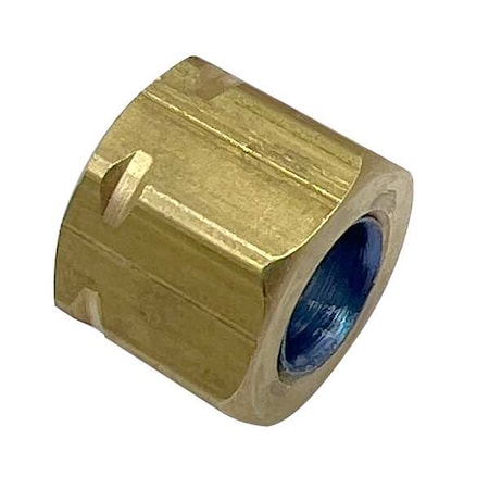 Compression Fitting,Brass,7/16