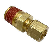 Strt, Brass, Comp. 1/4 in, MNPT 1/4 in