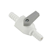 Manual 2-Way Ball Valve,Barb,Polypro