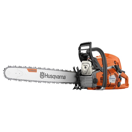24 in L Gas-Powered Gas-Powered Chainsaw, 7.6 hp, Not Battery Operated