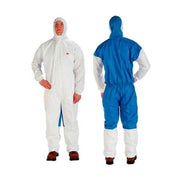 Protective Coverall,M,Blue/White,SMS