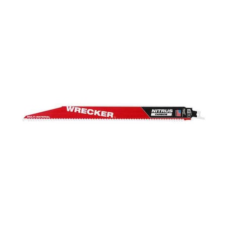 12 in. 6 TPI SAWZALL THE WRECKER with NITRUS CARBIDE Multi-Material Reciprocating Saw Blade (3 pk)