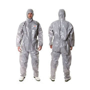 Coverall,M,Gray,Non-Porous Film Lam