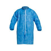 Lab Frock, ProShield(R), Serged, 39 1/4 in, Blue, 30 PK
