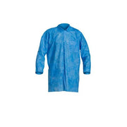 ProShield 10 Lab Coat, ProShield(R), Snaps Closure, Blue, 5XL, 30 PK