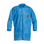 ProShield 10 Lab Coat, ProShield(R), Snaps Closure, Blue, S, 30 PK