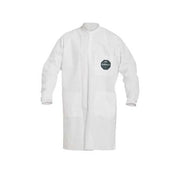 ProShield 10 Lab Coat, ProShield(R), Snaps Closure, White, S, 30 PK