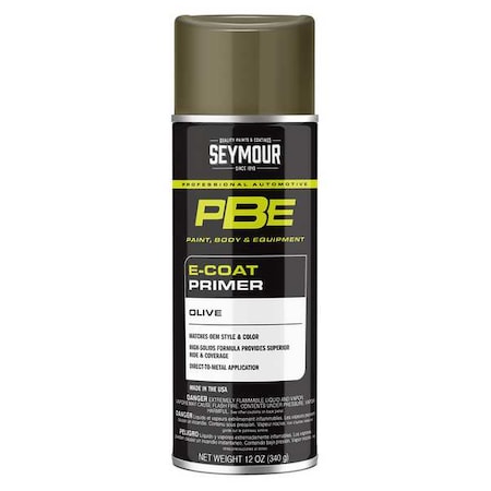 PBE E-Coat Primer, Olive, 12 oz
