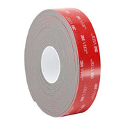 Foam Tape, Gray, 5 yd L, 2 in W
