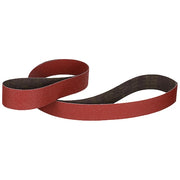 Sanding Belt, Coated, Ceramic, 60 Grit, Not Applicable, 767F, Maroon