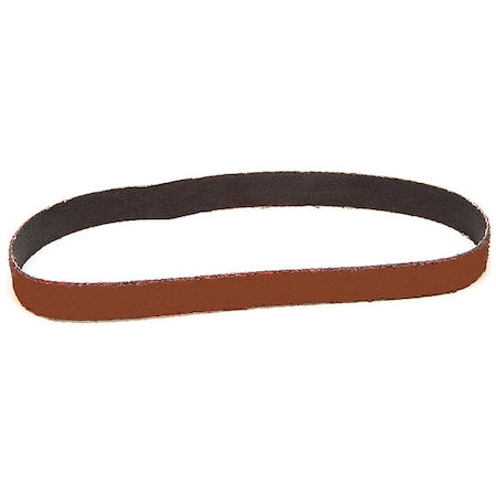 Sanding Belt, Coated, Ceramic, 36 Grit, Not Applicable, 767F, Maroon