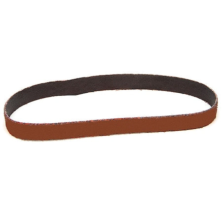 Sanding Belt, Coated, Ceramic, 36 Grit, Not Applicable, 767F, Maroon